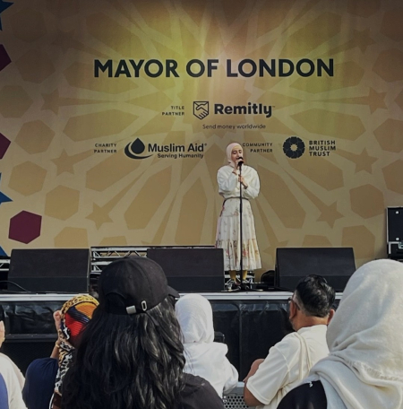 AmenA Takes the Stage at Trafalgar Square