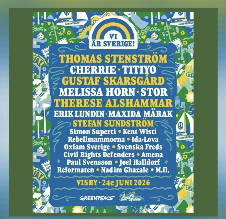 “We Are Sweden” in Visby during Almedalen Week 2026!