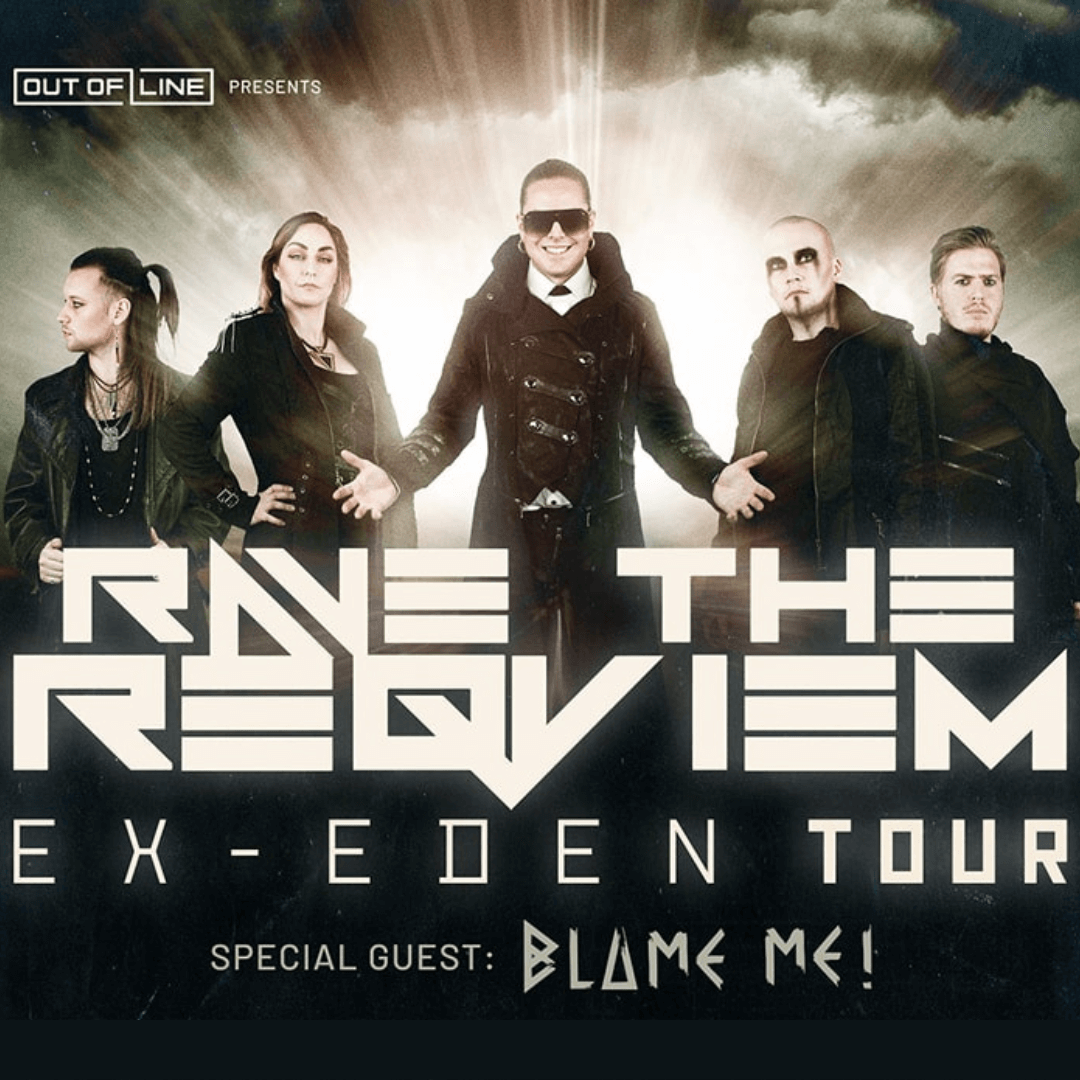 rave the reqviem ex eden tour photo poster