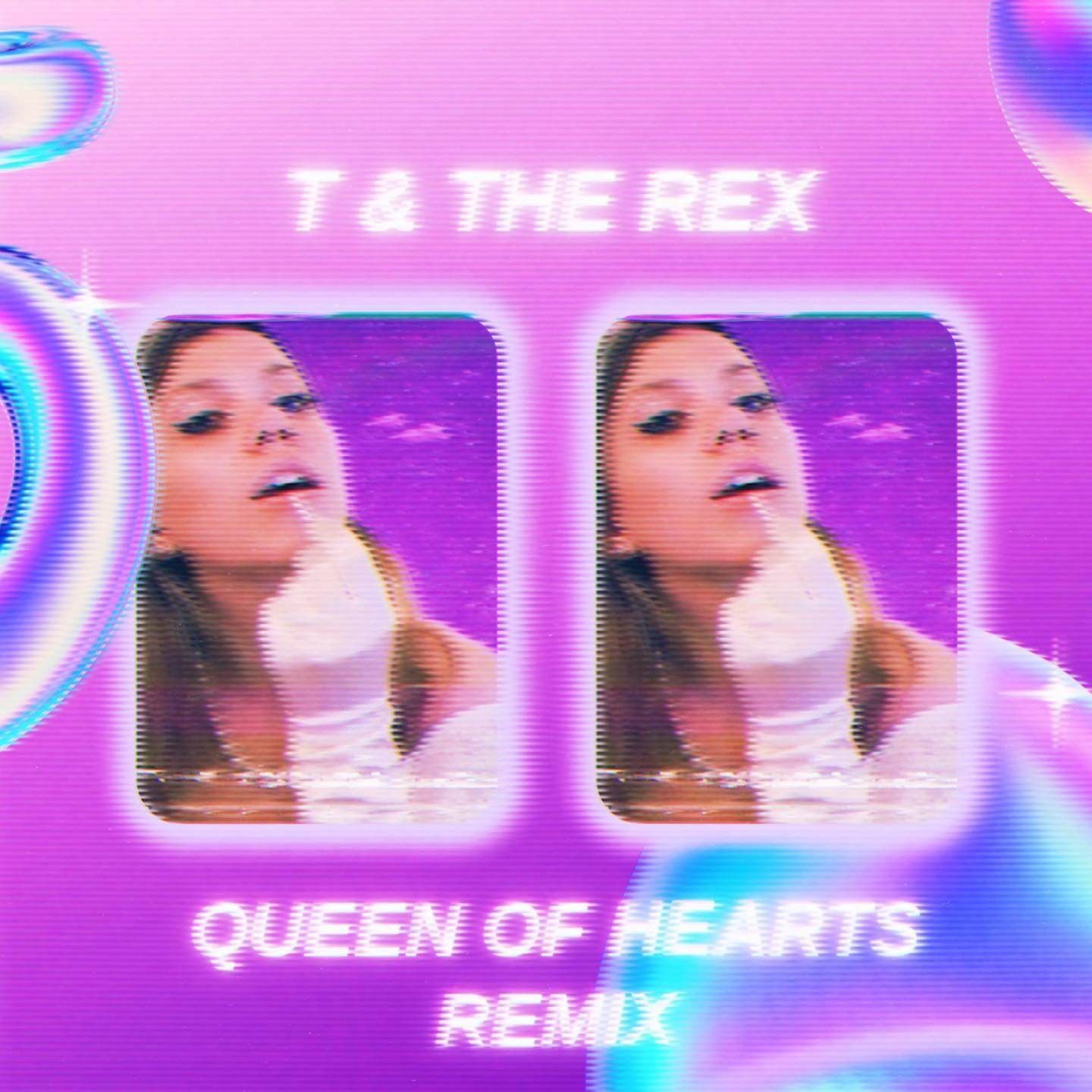 T &amp; the Rex queen of hearts remix fotoomslag